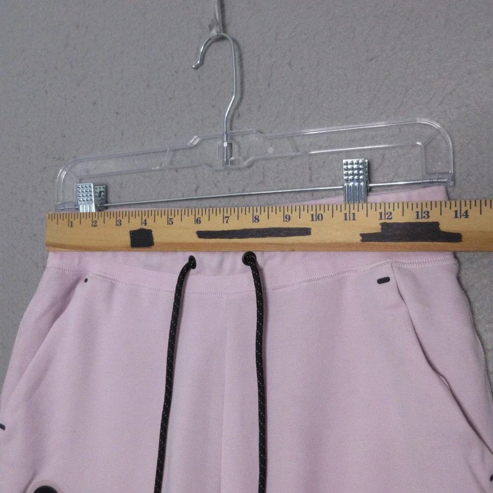 Nike Tech Fleece Joggers Sweatpants Pink Small Pull On Comfort Cozy Travel Gorp